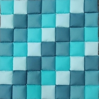 Едноцветна палатка в тюркоаз - 