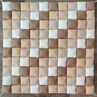 Детска палатка с дебело килимче на квадратчета - 