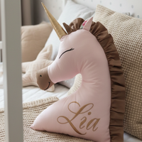 Декоративна възглавница - „Вълшебен Еднорог“