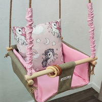 Бебешка стандартна люлка - Еднорози