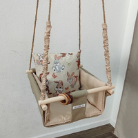 Бебешка стандартна люлка - Весели зайчета