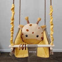Бебешка люлка Джунгла - жирафче в жълто