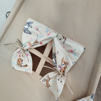 Едноцветна неутрална палатка с дебело килимче - 