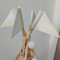 Едноцветна палатка в бежово за момиче с тънко килимче - 