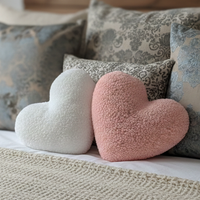Декоративна пухкава възглавничка - Сърце