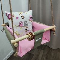 Бебешка стандартна люлка - Совички