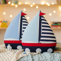 Декоративна детска възглавница „Малкият капитан“