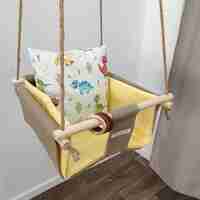 Бебешка стандартна люлка - Весели динизаври