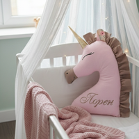 Декоративна възглавница - „Вълшебен Еднорог“