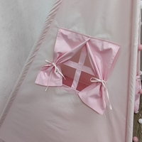 Едноцветна палатка с дебело килмче - 