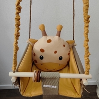 Бебешка люлка Джунгла - жирафче в пясък