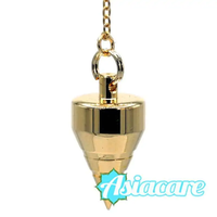 Радиестезично махало от позлатен месинг