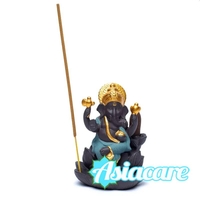 Ганеш, поставка-фонтан за инсенс и конуси с течен дим.