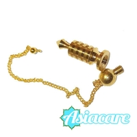 Метално радиестезично махало от месинг и отвор за свидетел