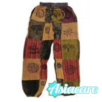 Абсолютно уникални: PATCHWORK style шалвари, унисекс с карго джобове