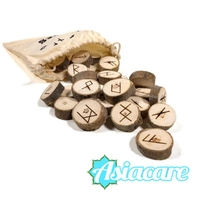 Кесия за гадаене с руни от дърво, описание на български език