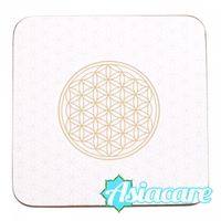 Подложки за чаши 6 броя - Цветето на живота