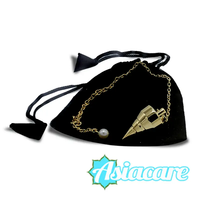 Радиестезично махало от позлатен месинг