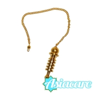 Метално радиестезично махало от месинг и отвор за свидетел