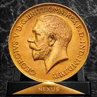 Златна монета British Gold Sovereign 1911