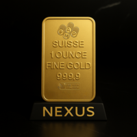 Златно кюлче 1 унция PAMP Suisse 999.9 инвестиционно злато.