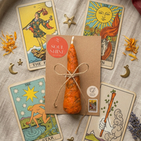 Езотерична свещ „Светлина на музата“ – За вдъхновение и успех