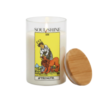 Таро свещ „Силата“ аромат на черна орхидея