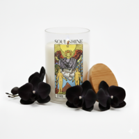 Таро свещ „Влюбените“ вдъхновен от Tom Ford – Black Orchid