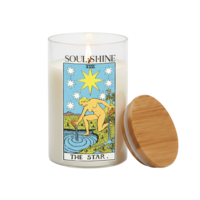 Таро свещ „Луната“ аромат на черна орхидея