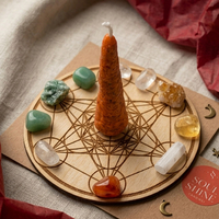 Езотерична свещ „Светлина на музата“ – За вдъхновение и успех