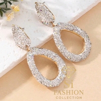 Обеци„Crystal Teardrop Royale“