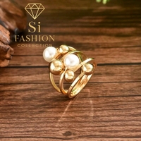 Пръстен„Golden Pearl Symphony Ring“