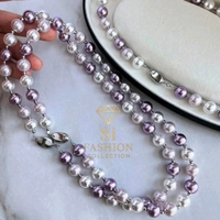 Колие“Lavender Pearl Symphony”