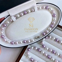 Колие“Lavender Pearl Symphony”