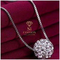 Колие “Silver Sphere of Light”