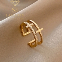 Пръстен„Double Harmony Gold Ring“