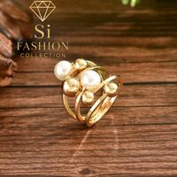 Пръстен„Golden Pearl Symphony Ring“