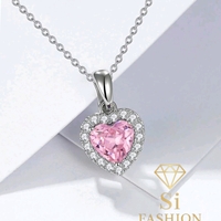 Колие“Pink Heart Royale”