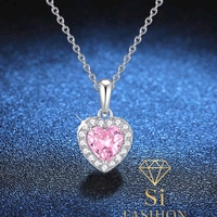 Колие“Pink Heart Royale”