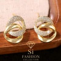 Обеци „Golden Embrace“