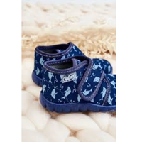 BAREFOOT пантофи Befado 454p089 за момче Акули