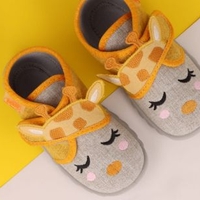BAREFOOT пантофи Befado 465p086 за момиче Жираф