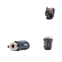Детски зимни barefoot ботуши D.D.Step с естествена вълна w070-52214 20-25