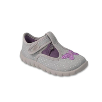 BAREFOOT Детски пантофи Befado със Soft B пяна 627p004 3D Цвете