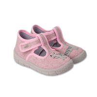 Детски пантофи Befado със Soft B пяна 631p020 Сиво Коте