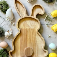 Дървен поднос модел 5