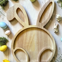 Дървен поднос модел 4