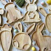 Дървен поднос модел 7