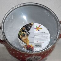 Тенджера с кант и тумбест капак 4.8L