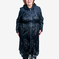 ПАЛТО AYSEL ЧЕРНА ДАНТЕЛА